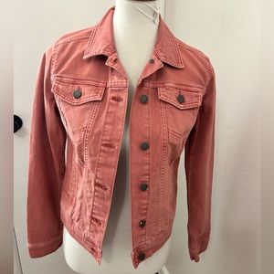 Pink Denim Jacket